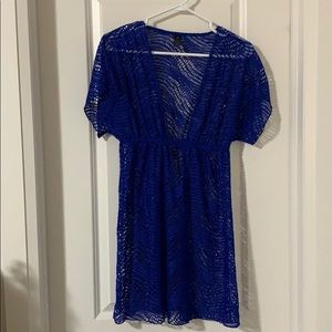Blue swim cover size s